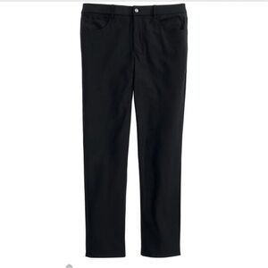 johnnie-O Black prep-performance golf pants with Sleek Design 32 x 34